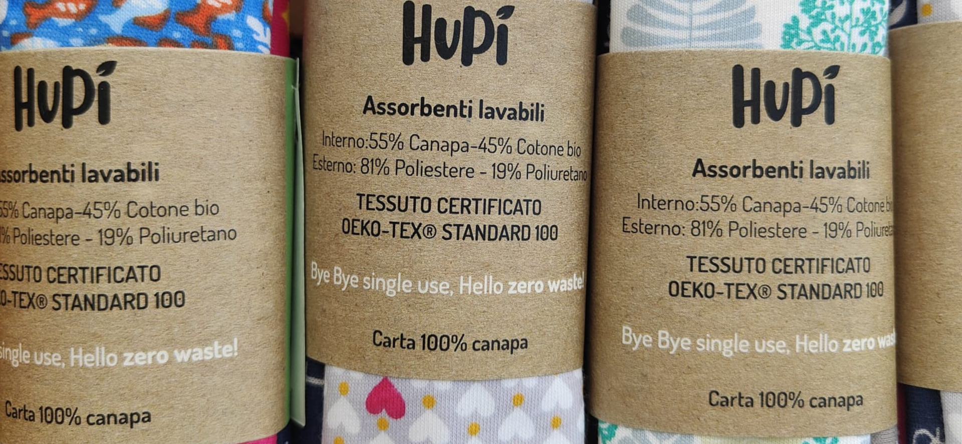 kit assorbenti lavabili per pelle sensibile