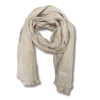 sciarpa in canapa colore beige naturale