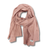 sciarpa in canapa colore rosa antico