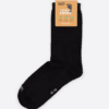 calzino canapa lungo uomo nero