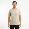 Maglietta in canapa uomo natural abbigliamento sostenibile e termoregolante.