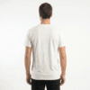 t shirt uomo canapa bianca retro